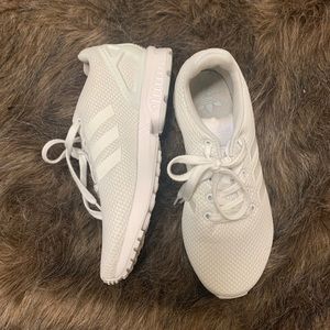 Adidas white sneakers